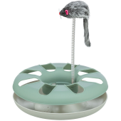 4135 Trixie Crazy Circle with plush mouse, plastic, ø 24 × 29 cm